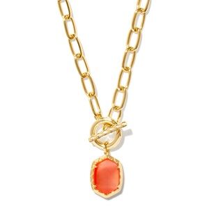 Kendra Scott Daphne Gold Link and Chain Necklace